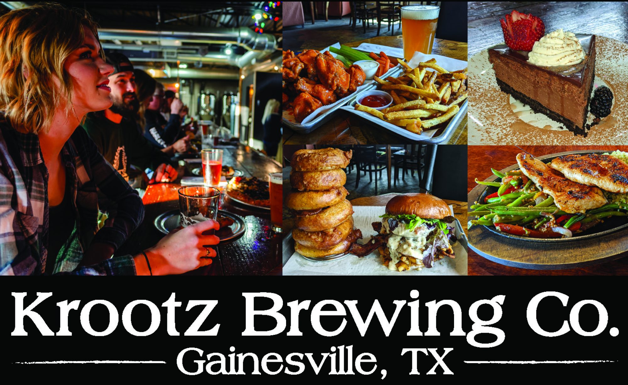 Krootz Brewing Company - Best food and beer in Gainesville Texas!